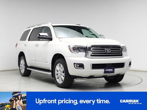 White 2021 Toyota Sequoia Platinum