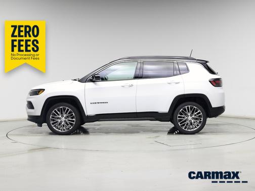 White 2023 Jeep Compass Limited