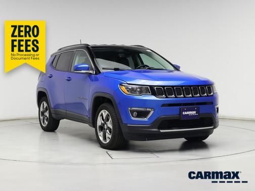 Blue 2019 Jeep Compass Limited