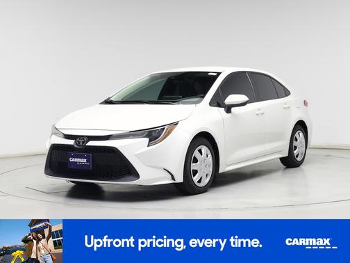 White 2021 Toyota Corolla LE