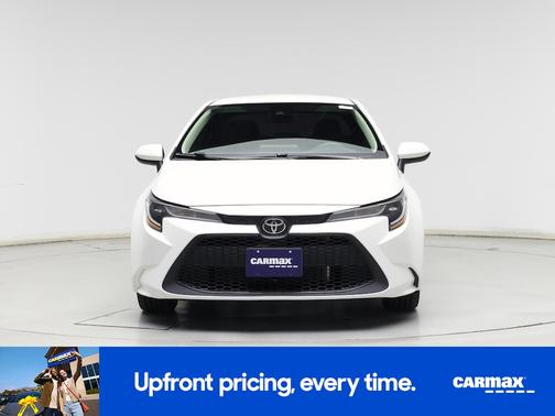 White 2021 Toyota Corolla LE