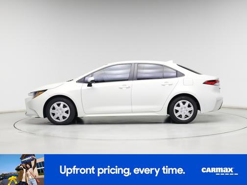 White 2021 Toyota Corolla LE