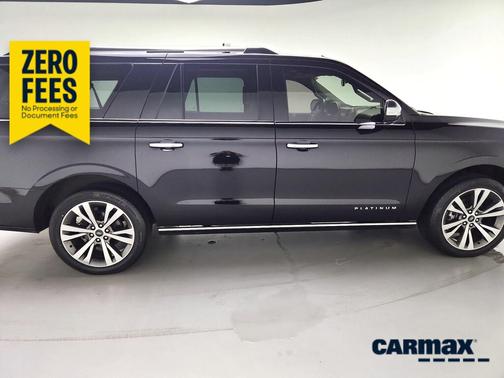 Black 2021 Ford Expedition Max Platinum