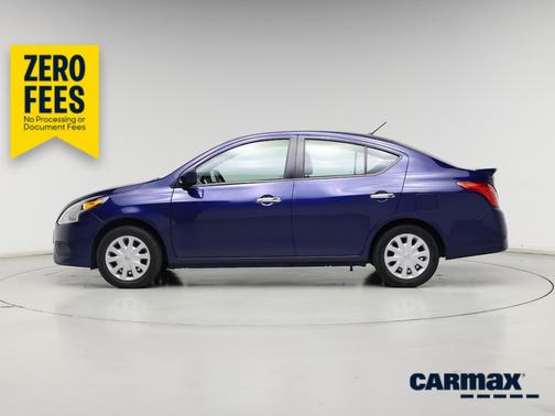 Blue 2019 Nissan Versa SV