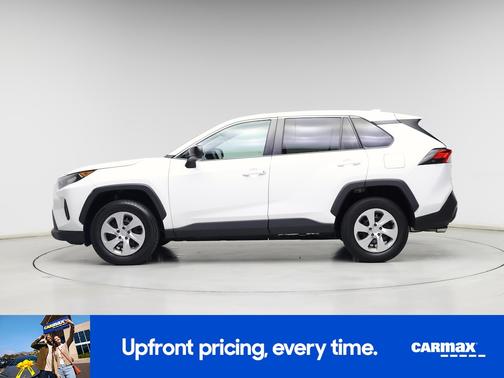 White 2022 Toyota RAV4 LE