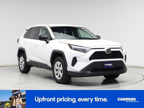 White 2022 Toyota RAV4 LE
