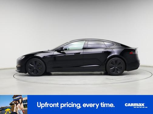 Black 2022 Tesla Model S Plaid