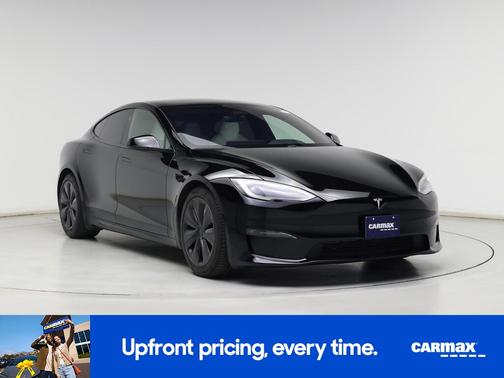 Black 2022 Tesla Model S Plaid