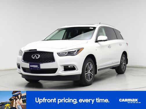 White 2019 INFINITI QX60 Luxe