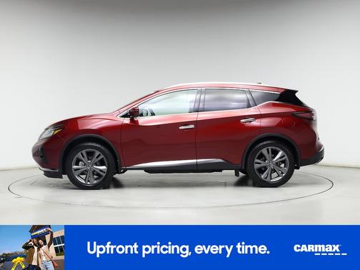 Red 2021 Nissan Murano Platinum