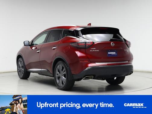Red 2021 Nissan Murano Platinum