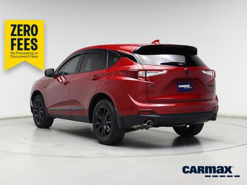 Red 2021 Acura RDX SH-AWD Technology