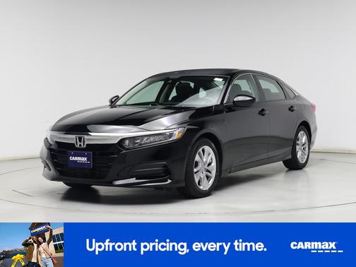 Black 2019 Honda Accord LX