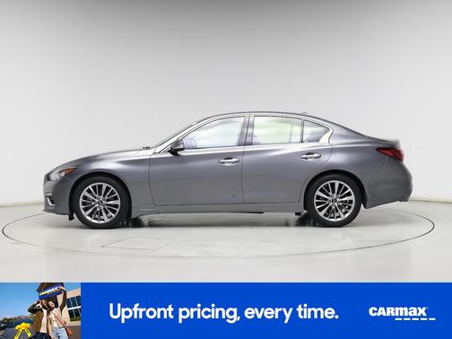 Gray 2023 INFINITI Q50 Luxe