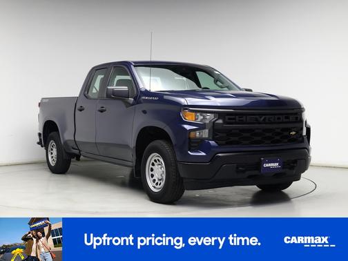 Blue 2023 Chevrolet Silverado 1500 Work Truck