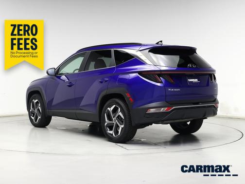 Blue 2022 Hyundai TUCSON SEL