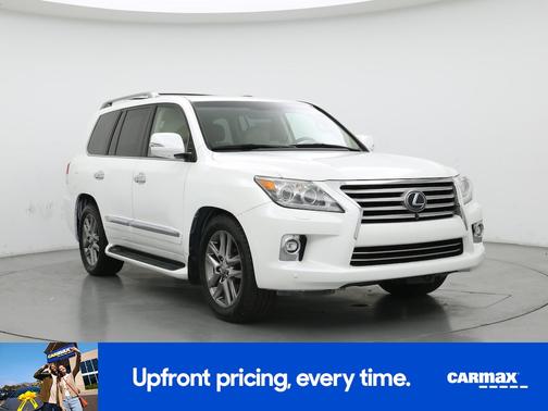 White 2014 Lexus LX 570