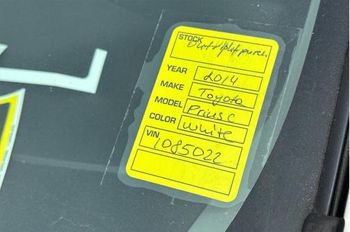 2014 Toyota Prius c Three