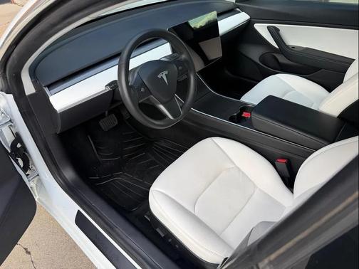 White 2020 Tesla Model 3 Long Range