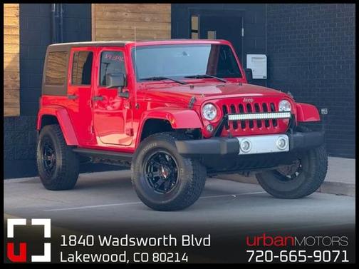 2015 Jeep Wrangler Unlimited Sahara