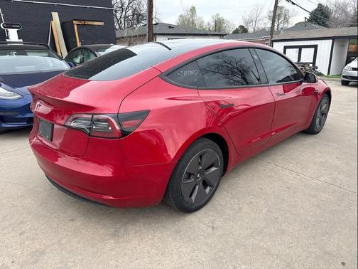 Red 2023 Tesla Model 3 Standard Range