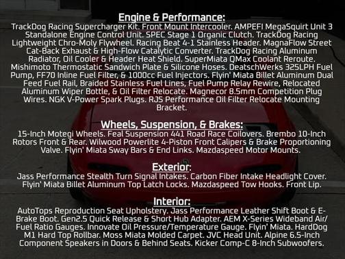 1994 Mazda MX-5 Miata Supercharged