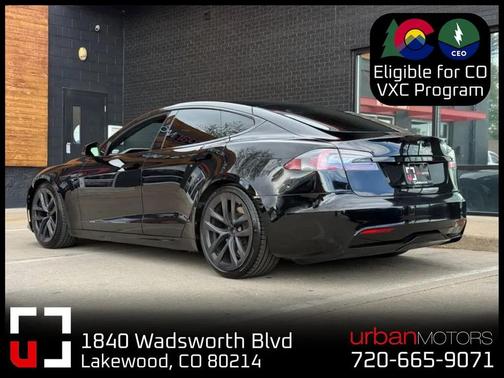 Black 2021 Tesla Model S Long Range