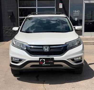 White 2015 Honda CR-V Touring