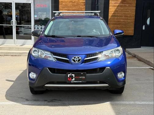 Blue 2014 Toyota RAV4 Limited