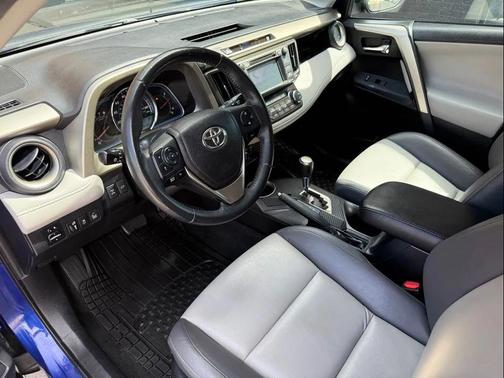 Blue 2014 Toyota RAV4 Limited