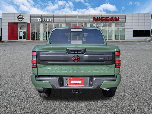 Green 2026 Nissan Frontier PRO-X