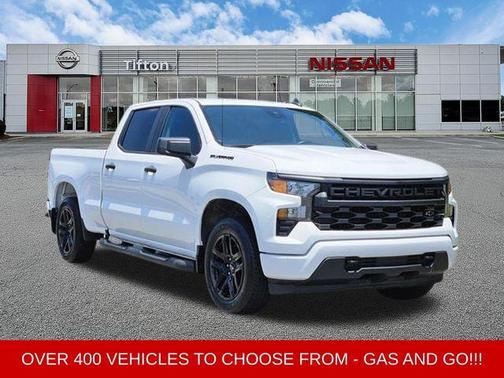 Summit White 2024 Chevrolet Silverado 1500 Custom