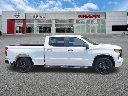 Summit White 2024 Chevrolet Silverado 1500 Custom