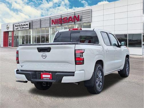 Glacier White 2026 Nissan Frontier SV