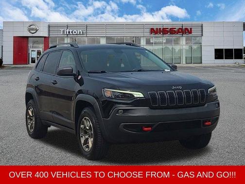 Diamond Black 2020 Jeep Cherokee Trailhawk