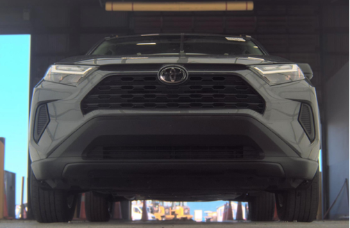 Magnetic Gray Metallic 2025 Toyota RAV4 Hybrid LE