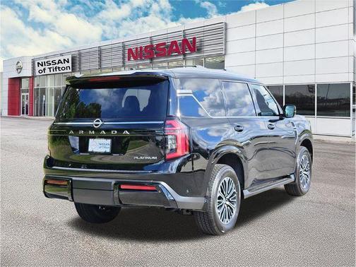 Black 2026 Nissan Armada Platinum