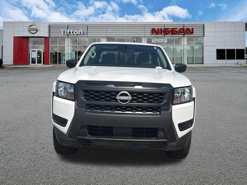 Glacier White 2025 Nissan Frontier S