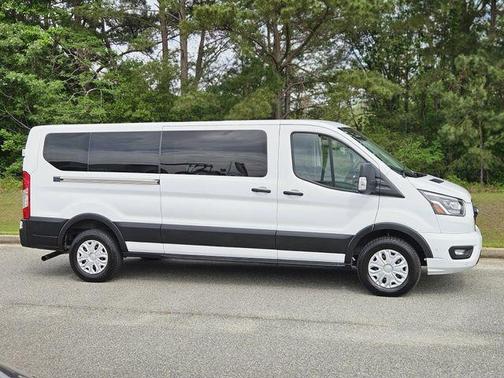 Oxford White 2023 Ford Transit-350 XLT