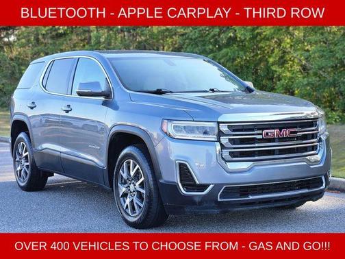 Steel Metallic 2021 GMC Acadia SLE