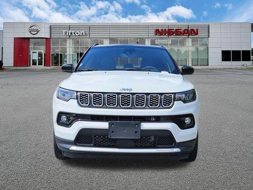 Bright White Clearcoat 2025 Jeep Compass Limited