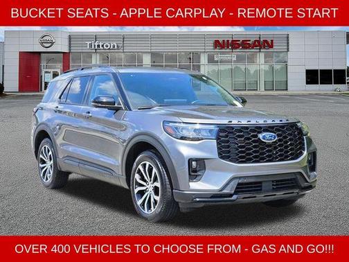 Gray Metallic 2025 Ford Explorer ST-Line