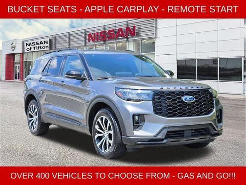 Gray Metallic 2025 Ford Explorer ST-Line