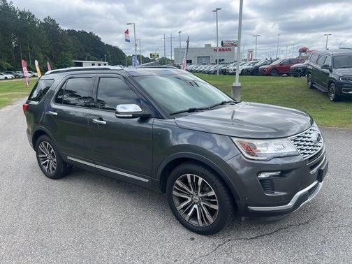 Magnetic 2018 Ford Explorer Platinum