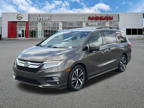 Modern Steel Metallic 2018 Honda Odyssey Elite