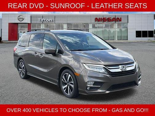 Modern Steel Metallic 2018 Honda Odyssey Elite