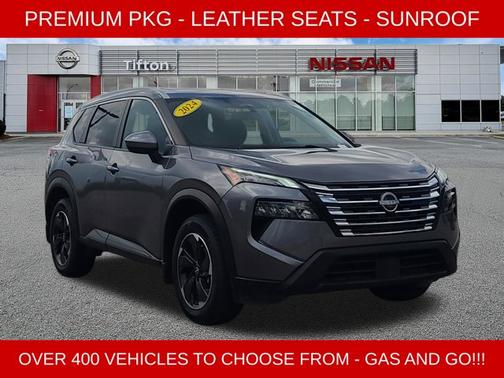 Gun Metallic 2024 Nissan Rogue SV