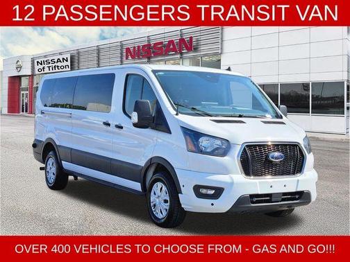 Oxford White 2024 Ford Transit-350 XLT