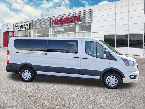 Oxford White 2024 Ford Transit-350 XLT