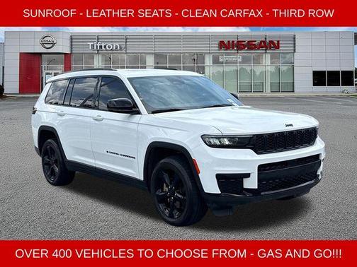 Bright White Clearcoat 2023 Jeep Grand Cherokee L Laredo